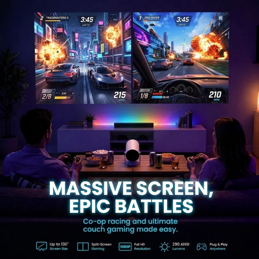 BeamVerse Portable Projector